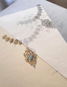 Jewelry Design Drawing